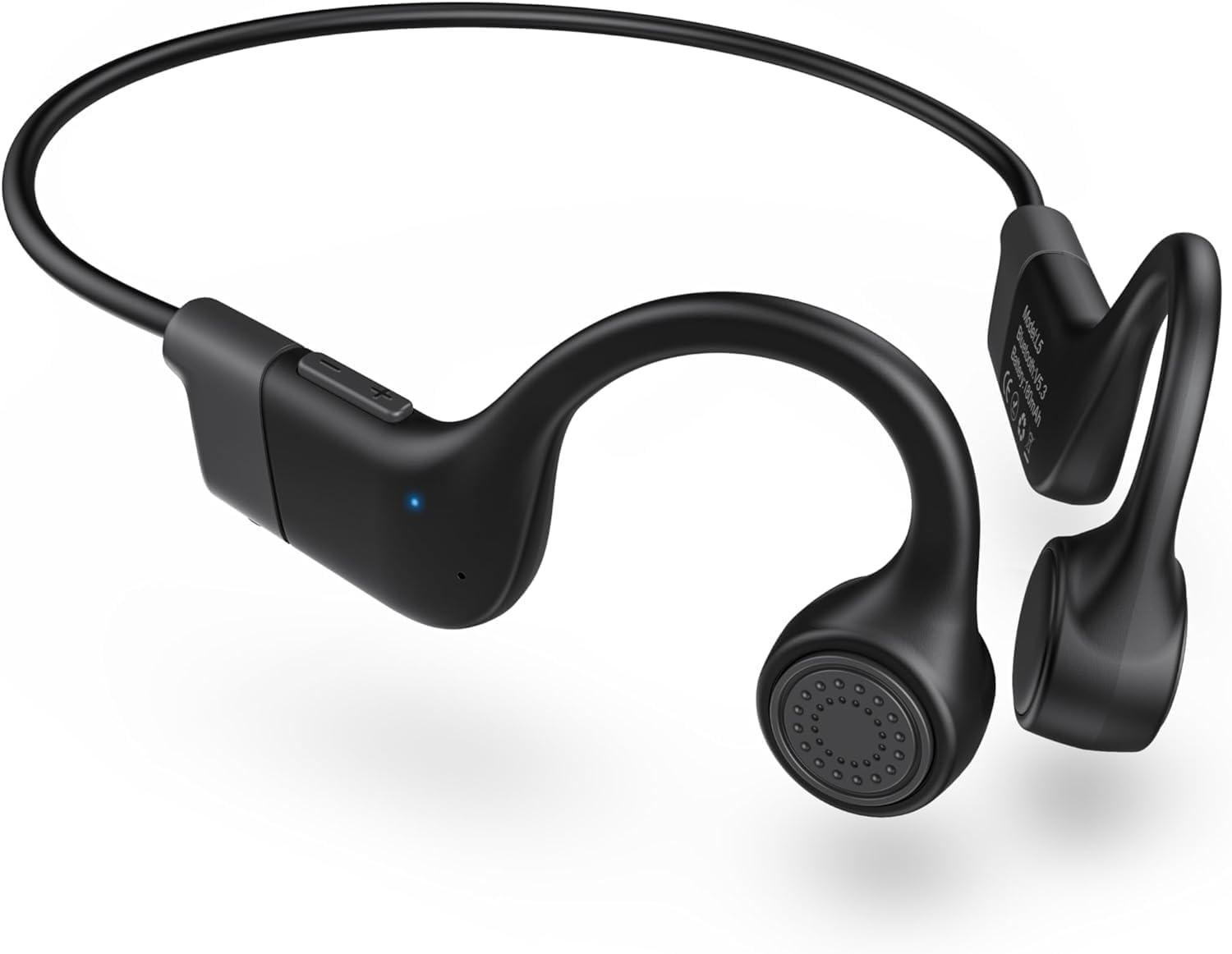 Bone Conduction Headphones, 2025 Upgraded Open-Ear Bluetooth Wireless Sport Headphones,Waterproof Wireless Earphones with Built-in Mic for Sports,Workout, Running, Hiking, Cycling