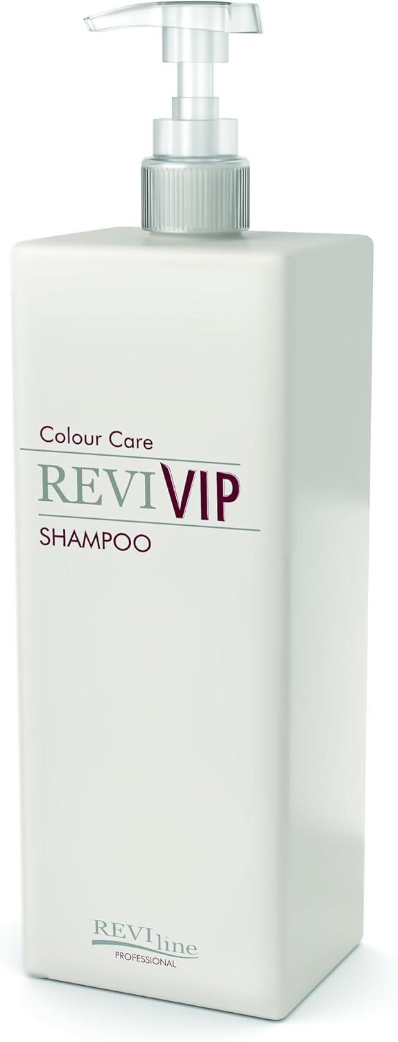 REVI VIP Colour Protection Shampoo 1L-Paraben -Free, For Colour-Treated Hair, Professional Salon Formula
