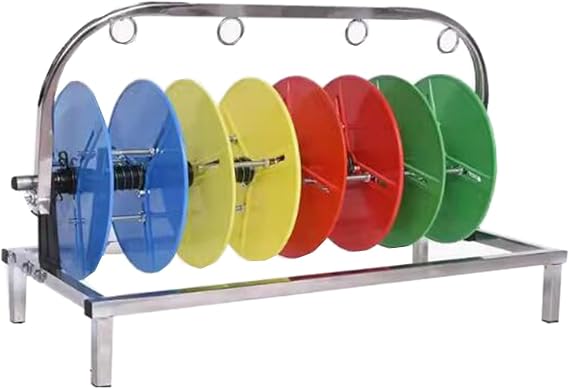 Wire Spool Rack,Wiring Spool Dispenser,Bulk Cable Holder,Cold-Rolled Steel Wire/Cable Dispenser,for Electrical Industrial Retail Use,220lbs Capacity(35x40x73cm)