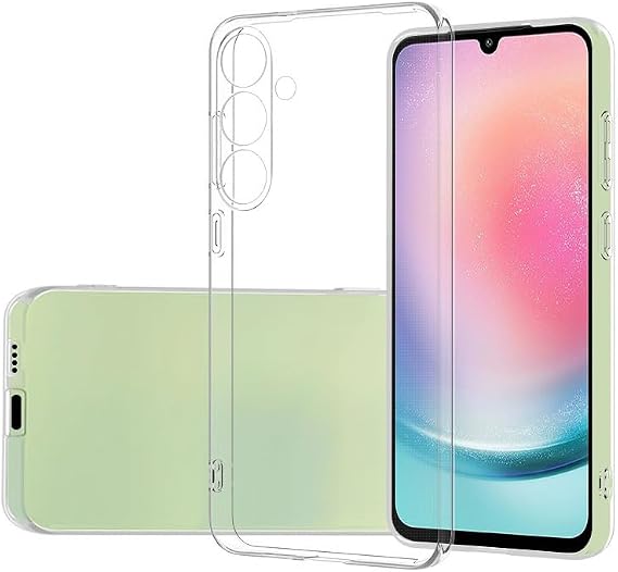 Case compatible with Coverzone Galaxy S25 Super Flexible Built Camera Protected Super Transparent Cover compatible with Silicone Galaxy S25 Protecting from Dust and Dirt