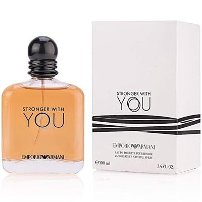Gorgio Armani Giorgio Armani Emporio Armani Stronger With You Eau De Toilette Spray for Men, 3.4 Oz tester, 3.4 Oz