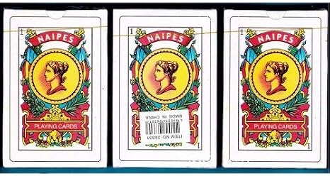 ATB 3 Decks Spanish Playing Cards Baraja Espanola 50 Cards Naipes Tarot New Sealed