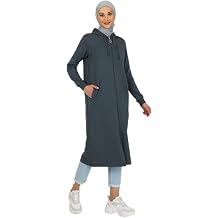 Modanisa Gray - Unlined - Topcoat - Refka