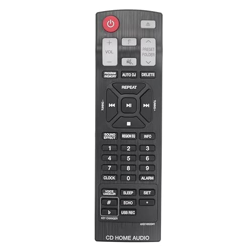 Replacement Remote AKB74955341 Compatible with LG Home Audio System Remote CJS45W