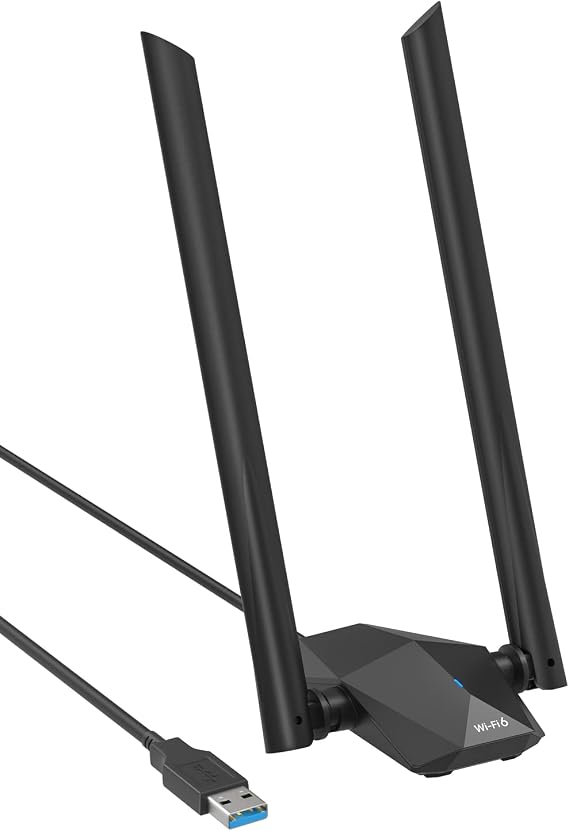 BrosTrend AX1800 Linux WiFi Adapter Long Range WiFi 6 Dual Band 5GHz & 2.4G