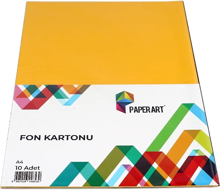Paperart A4 Fon Kartonu 10'lu Paket