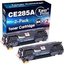 Compatible Toner Cartridge Replacement for HP 85A CE285A for P1102w P1102 P1109W M1217nfw M1212 M1212nf M1217 Pro Printer, Black, 2 Pack