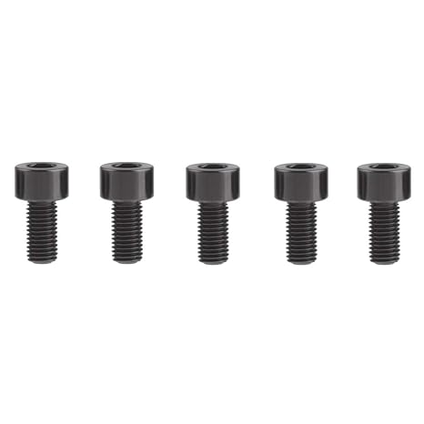 Titanium M5 DIN912 Square Head Bolts 5Pcs (M5x10mm, Black)