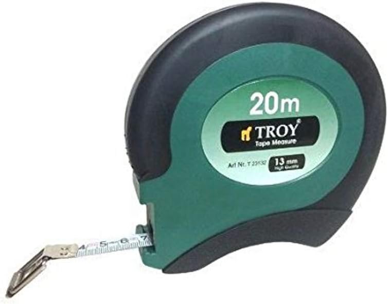 Troy T 23132 Arazi Tipi Şerit Metre, 20 X 13 Mm