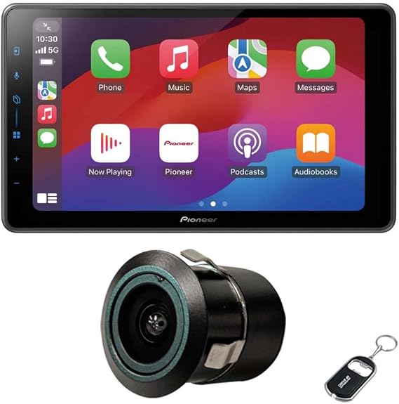 Pioneer DMH-WT5000NEX 9" Single-DIN Digital Multimedia Receiver with Backup Bullet Camera