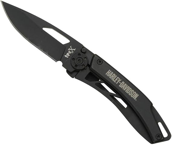 Harley-Davidson Black Stainless Handle Tec X Knife CK-52080