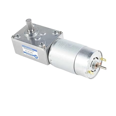 1pc 5840-555 24V 12V Micro DC Geared Motor 17~670RPM 31/43.2W 2.2~100 kg.cm Right Angle Worm Gear Low Speed Large Torque(500RPM,24V)