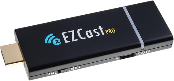 EZCast Pro Wireless Presentation System, HDMI Display Receiver, 4-to-1 Split Screen, MIMO 2T2R WiFi, Supports AirPlay & DLNA for Meeting Rooms, Classrooms & Projectors