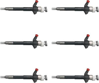 Fuel Injector Fits for VDJ79R VDJ79 Engine 6PCS 23670-51041 095000-8060 095000-9770