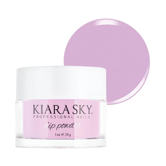 Kiara Sky Professional Nails Dip Powder - D'Lilac D409 - Lilac Lavender Purple