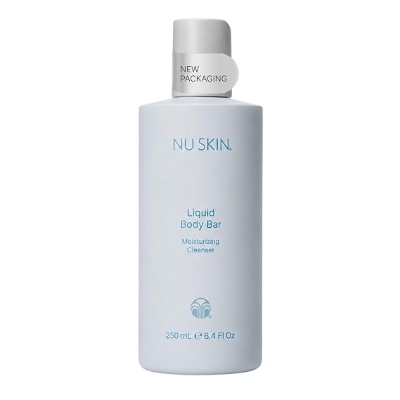 Nu Skin Liquid Body Bar | Moisturizing Cleanser | 8.4 oz | 1 Pack | Grapefruit-scented, pH-balanced formula with jojoba oil and aloe vera for gentle cleansing and soft, hydrated skin