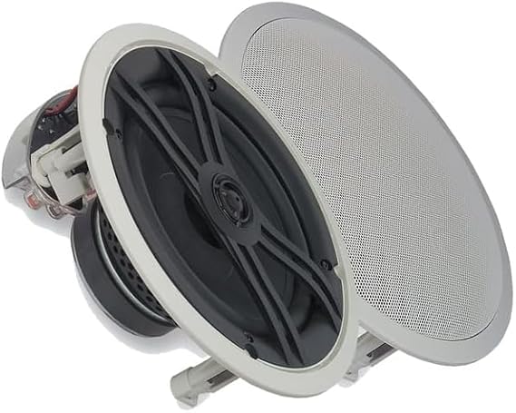 Yamaha NSIW360C 8-inch 2-Way in-Ceiling Speaker System, White (Pair)