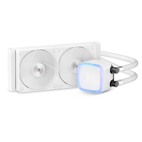 Ocypus Iota L24 WH Simple Water Cooling 9.4 inches 240 mm CPU Cooler with