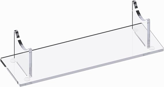 Acrylic Display Stand for Sabers, Swords, Wands & Collectibles – Clear Multi-Purpose Holder Desktop Stand for Light Sabers, Daggers, and Long Items, 1Pack