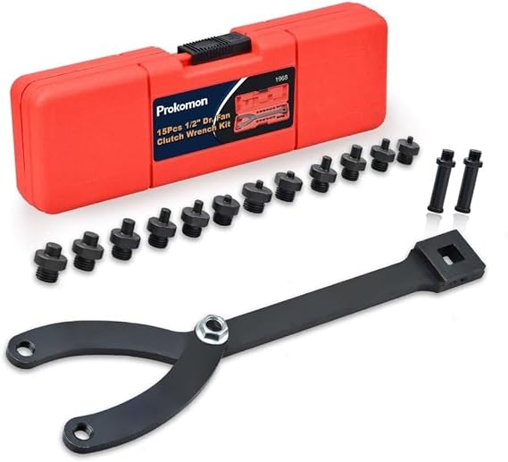 Variable Cylinder Spanner Wrench Set; 15Pc Adjustable with Variable Spanner Wrench Pins