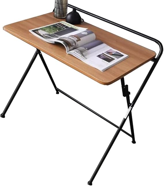 Computer Desk Small Spaces, Small Folding Desk Table, Space Saving Computer Table Writing Workstation For Home Office, Multipurpose Foldable Study Desk, Kids Desk, No Assembly Needed ( Color : /Black