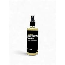 Perfecting Toner - Hydrating & Brightening Facial Mist with Rose Water, Aloe, Witch Hazel & Vitamins A, C, E - 4 Fl Oz (Pack of 1)