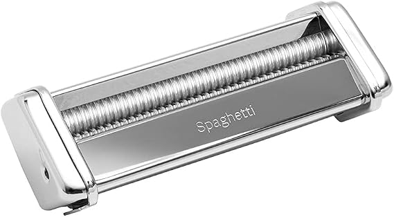 MARCATO Made in Italy Spaghetti 150 Attachment for Atlas 150 Pasta Machine, Chrome Steel