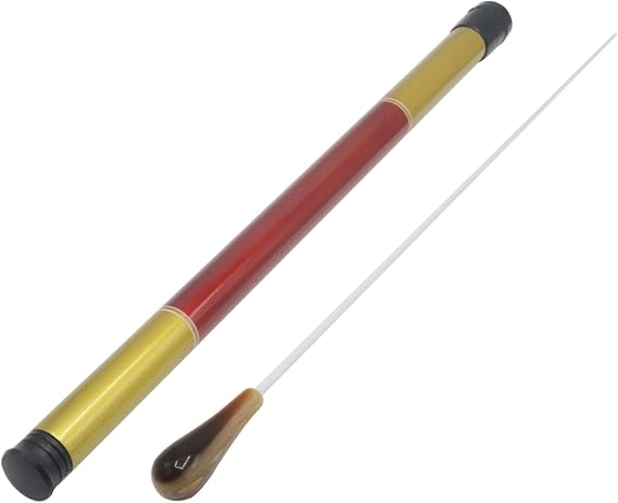 CashBeat 15 Inch Music Conducting Baton, Resin Handle with Case