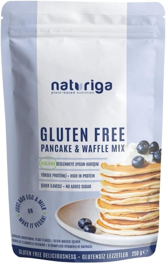 Naturiga Ketojenik Pankek Karışımı 250 gr Glutensiz
