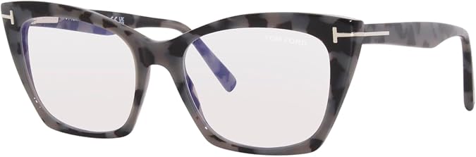 Tom Ford FT 5709-B BLUE BLOCK Grey Havana 54/17/140 women Eyewear Frame