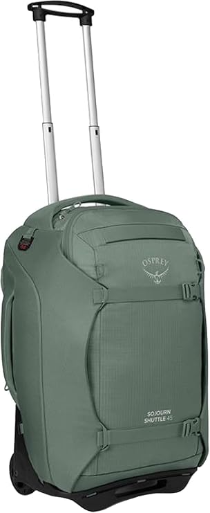 Osprey Sojourn 22"/45L Wheeled Travel Backpack with Harness, Green OS