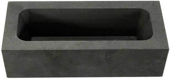 55x37x20mm Graphite Crucible Casting Ingot Bar Molds Tools Melting Ingot Mold for Gold Silver Metal