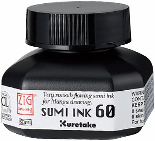 Kuretake ZIGCARTOONISTSUMIINK 20.7 fl oz 6060 ml CNCE103-6