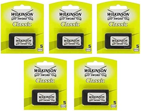 Wilkinson Sword Klasik 5'li Yaprak Tıraş Bıçağı Yedeği 5 Paket 5 Paket (5 x 0.400 g)