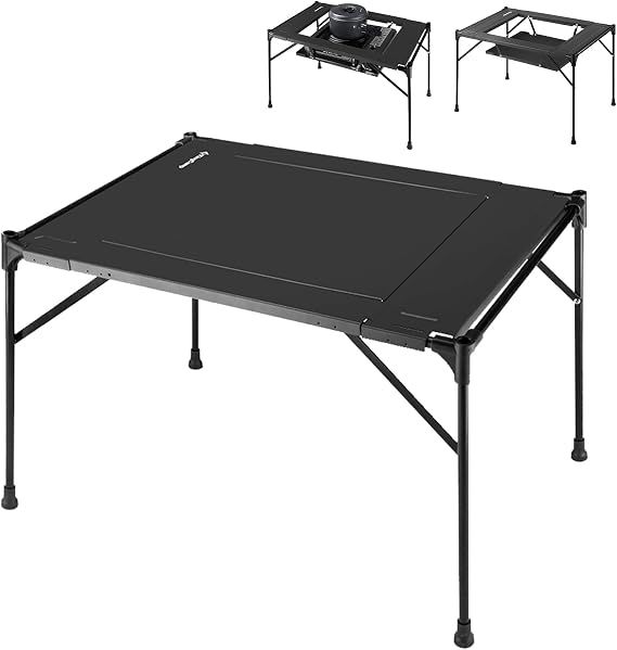 KingCamp Loes Ultralight Aluminum Midi Folding Camping Table
