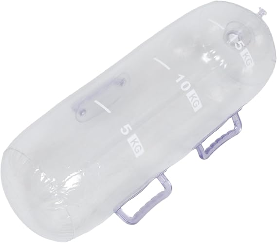 Water Weights Fitness Water Bag Adjustable Portable Aqua Exercise Equipment for Strength Training and Core Workouts Compact Design for Spaces