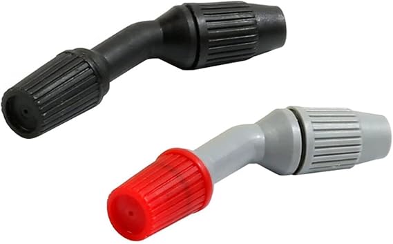 Adjustable Spray Nozzles,2Pcs Garden Irrigation System Watering Hose Nozzle Sprayers Spares,Weedkiller Cone Spare Parts Sprayers Replacement for Watering and Cleaning 8MM