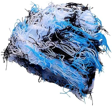 Distressed Balaclava Ski Mask Full Face Knitted Fuzzy Balaclava Yeat Shiesty Distress Mask for Men Women