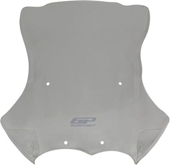 GP Kompozit Windshield Windscreen Smoked Compatible For BMW R 1200 GS/R 1200 GS ADV 2004-2012 49 cm