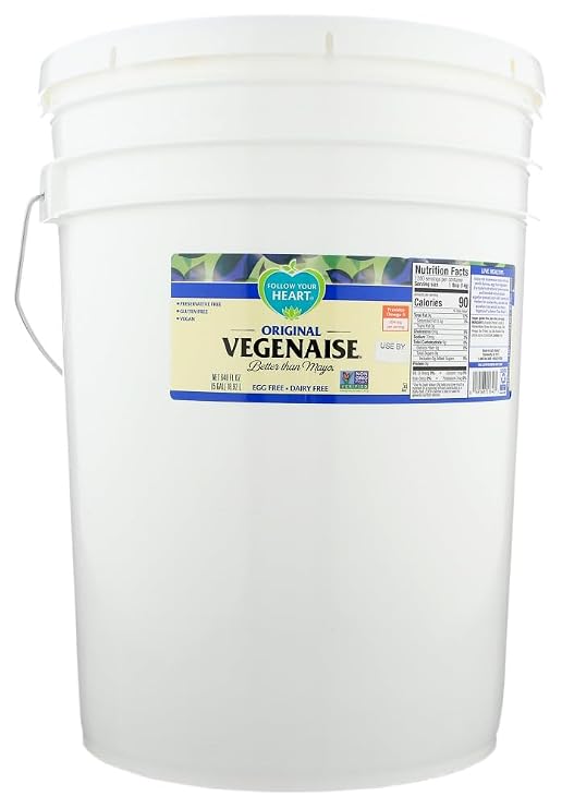 Follow Your Heart Original Vegenaise, 5 Gallon -- 1 each.