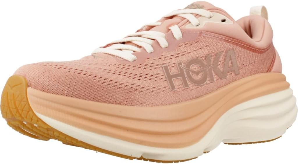 Hoka Women's Bondi 8 Sandstone/Cream 7 Medium