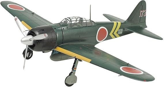 Tamiya 1/72 Warbird Collection No. 85 Imperial Japanese Navy Mitsubishi A6M Zero Model 22/22A Plastic Model 60785