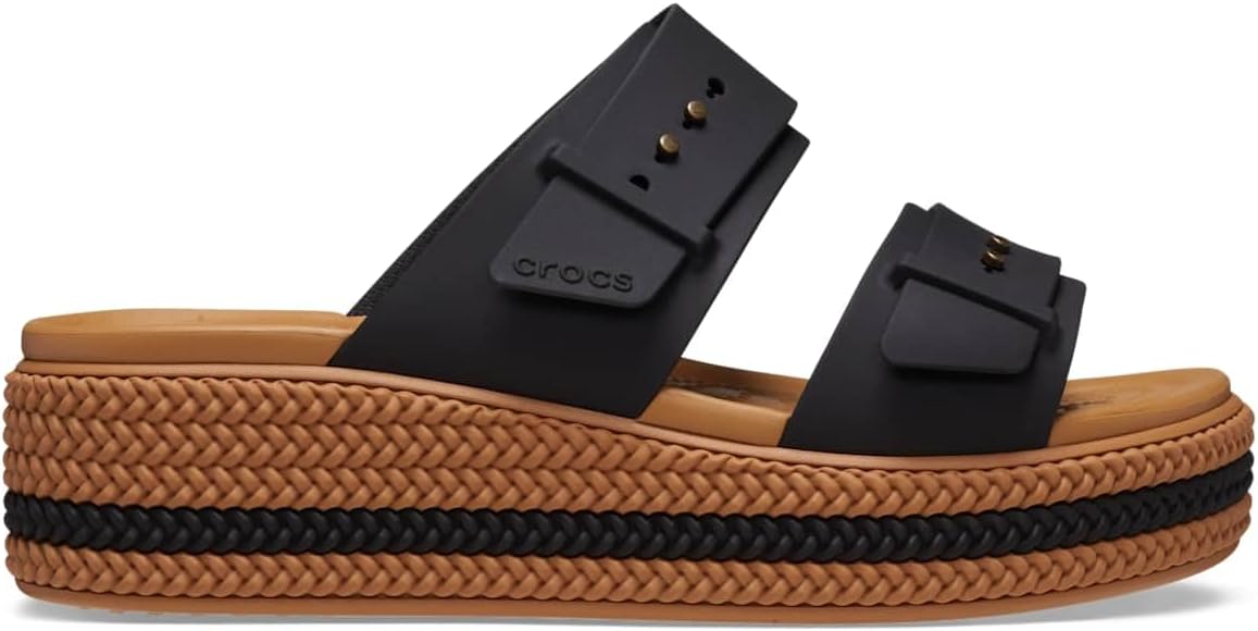 Crocs Damen Brooklyn Woven Buckle Sandals flür Erwachsene
