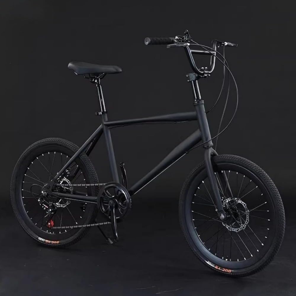 LumoLight22インチ自転車 軽量 ロードサイクリング 持ち運び サドル高さ調整可能フリースタイルBMXバイク ブレーキ感度 高炭素鋼フレーム 耐荷重120kg 小径車 防滑タイヤ 初心者 大人 子供用 通勤 旅行 通学 街乗り 男女兼用 F 並行輸入品
