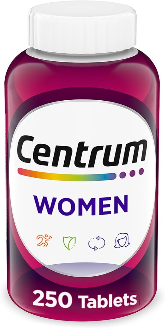 Centrum Multivitamin for Women 18 and Over, 250 Tablets