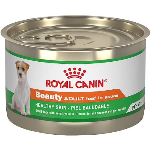 Royal Canin Canine Health Nutrition Beauty Adult Loaf in Sauce Canned Dog Food, 5.2 oz., Case of 24