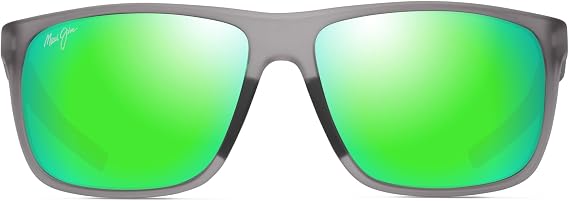 Maui Jim Men's Lehopulu Rectangular Sunglasses