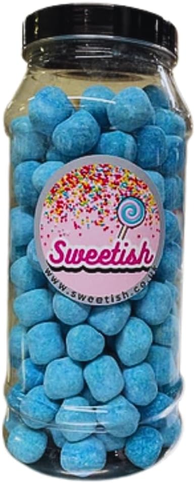 Original Blue Raspberry Bon Bons | 650g Retro Sweet Jar | Perfect For Parties | Gift Or Present | Birthdays or Sharing By Sweetish