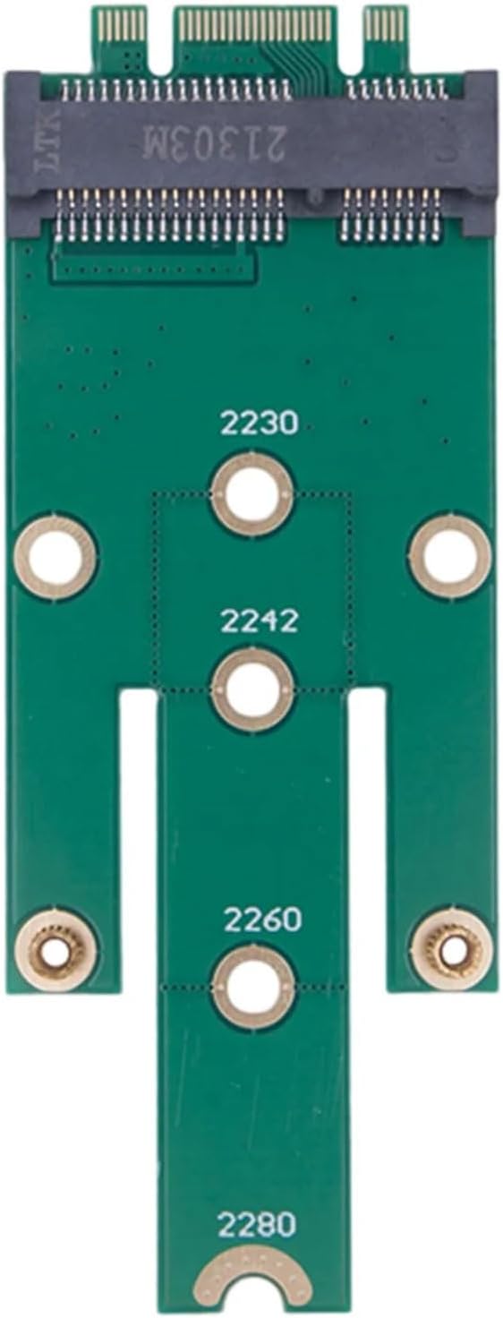 MSATA to M.2 adapter conversion card MSATA male to adapter 2230 2242 2260 2280 SSD suitable for easy installation