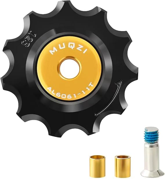 Ceramic Pulley Wheel, Bike 6-12 Speed Rear Jockey Wheel for Shimano Sram Derailleur